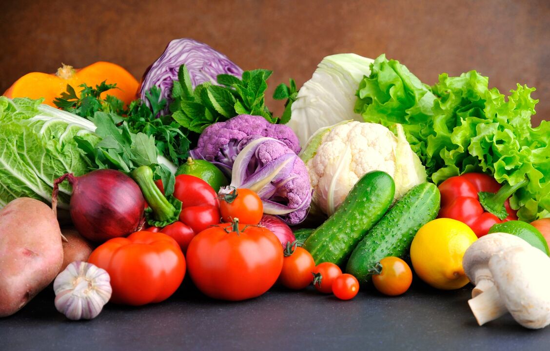 groenten voor gewichtsverlies