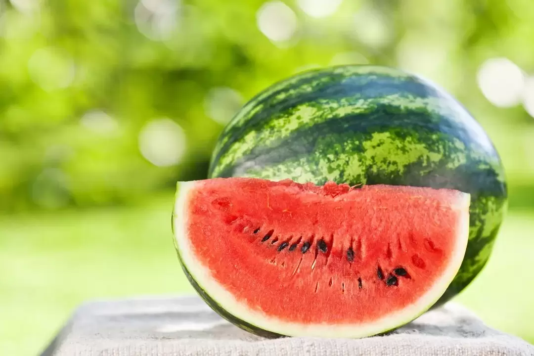 watermeloen om af te vallen