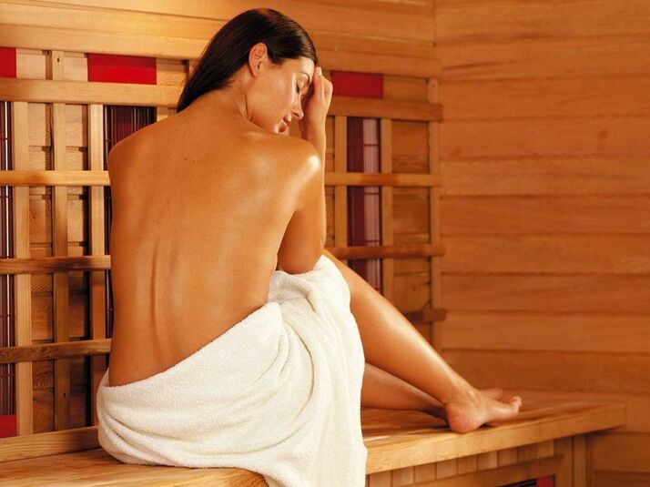 sauna versnelt het gewichtsverliesproces