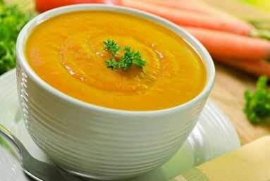 groentepuree soep voor gastritis